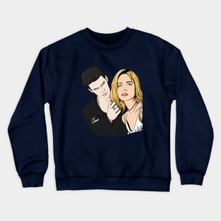 Buffy and Angel Crewneck Sweatshirt